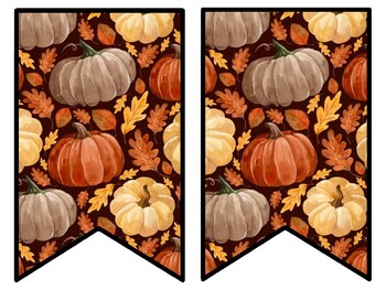 Thanksgiving Bulletin Board Decor Kit, Thanksgiving Letters