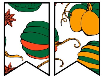Thanksgiving Bulletin Board Decor Kit, Thanksgiving Letters