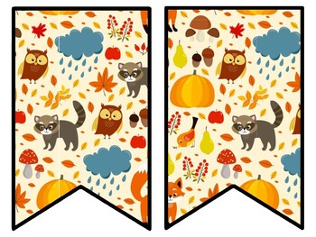 Thanksgiving Bulletin Board Decor Kit, Thanksgiving Letters