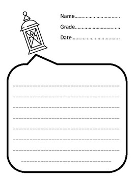 Thanksgiving Day Activities and Decor Kit, Decor, Coloring, Craft and Writi
