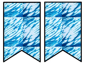 Tie And Dye Bulletin Board Decor Kit, Tie And Dye Letters