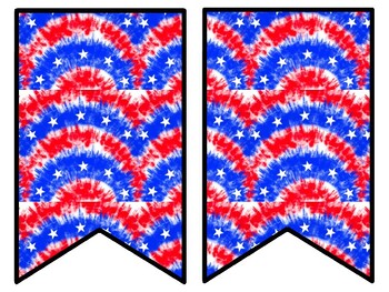 Tie And Dye Bulletin Board Decor Kit, Tie And Dye Letters