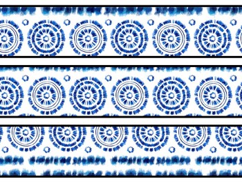 Tie And Dye Bulletin Board Decor Kit, Tie And Dye Letters