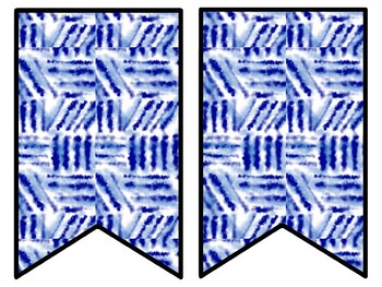 Tie And Dye Bulletin Board Decor Kit, Tie And Dye Letters