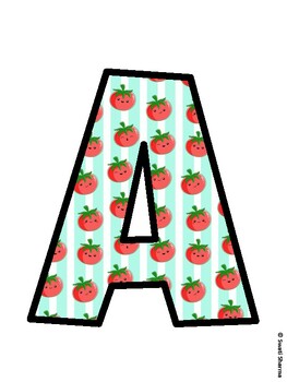 Tomato Bulletin Board Décor Kit