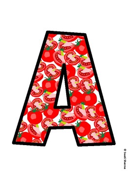 Tomato Bulletin Board Décor Kit