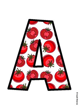 Tomato Bulletin Board Décor Kit