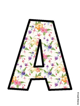 Tropical Flowers Bulletin Board Décor Kit, Tropical Flowers Bulletin Board Le