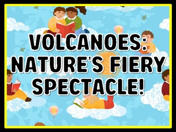 VOLCANOES: NATURE'S FIERY SPECTACLE! Grade 4 And 5 Science Door Decor