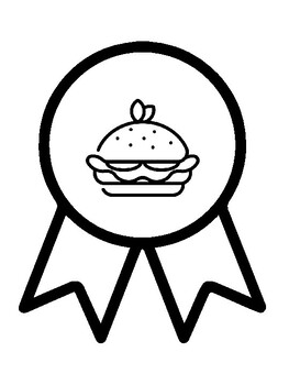 Vegan Food Activities and Decor Kit, Decor, Coloring, Craft and Writing