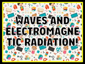WAVES AND ELECTROMAGNETIC RADIATION! Grade 7 And 8 Science Door Decor
