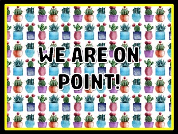 WE ARE ON POINT! Succulents Door Décor, Succulents Bulletin Board Décor