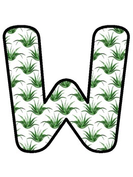 WE STICK WITH KINDNESS!, Cactus, Succulents Bulletin Board Decor