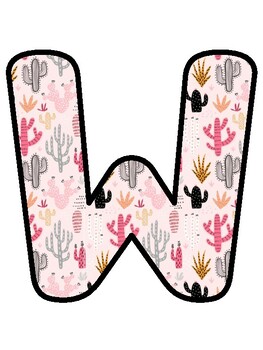 WE STICK WITH MATH!, Cactus, Succulent Bulletin Board Decor