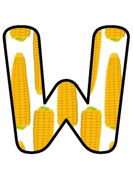 WELCOME BACK TO SCHOOL!, Corn, Maize Bulletin Board Decor