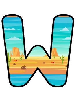 WELCOME TO THE TWELFTH GRADE OASIS!, Desert Bulletin Board Decor