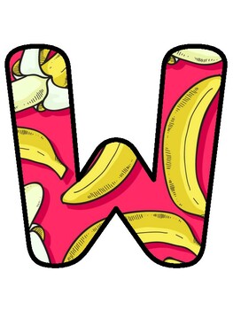 WE'RE BANANAS ABOUT EATING HEALTHY!, Banana Bulletin Board Decor