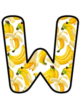 WE'RE BANANAS OVER THE POWER OF WORDS!, Banana Bulletin Board Decor