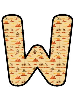 WHAT GROWS IN THE DESERT?, Desert Bulletin Board Decor