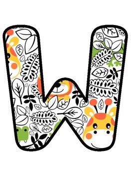 WHERE DO ANIMALS LIVE?, Jungle Bulletin Board Decor