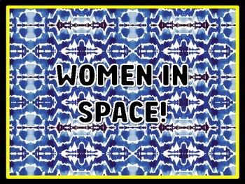 WOMEN IN SPACE! Women's History Month Door Décor