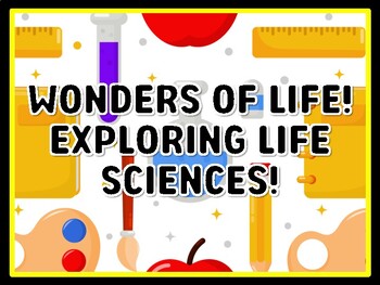WONDERS OF LIFE! EXPLORING LIFE SCIENCES! Grade 4 And 5 Science Door Decor