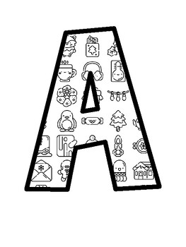 Winter Bulletin Board Letters, Winter Bulletin Board Décor Kit