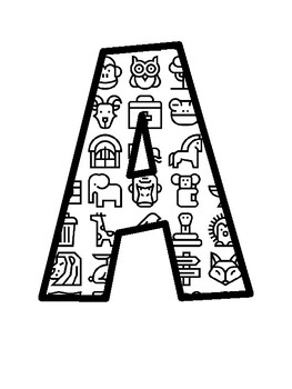 Zoo Visit Bulletin Board Letters, Zoo Visit Bulletin Board Décor Kit