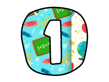 100 FUN THINGS WE DO! 100th Day of School Bulletin Board Letters
