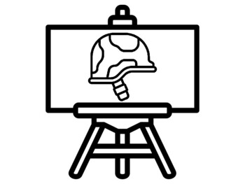 100 Military Coloring Pages, Easel Theme, Early Finisher