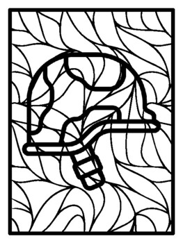 100 Military Pop Art Inspired Coloring Pages, Early Finisher