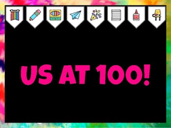 100Th Day Of School Bulletin Board Kit & Door Décor, US AT 100!