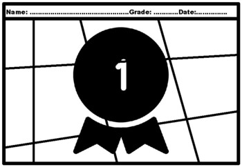 102, Badges, Rewards, Votes Silhouette Pop Coloring Pages