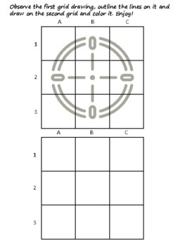 20 Esport Easy Grid Drawing Activities, Esport Art Sub Plan, Grid Art