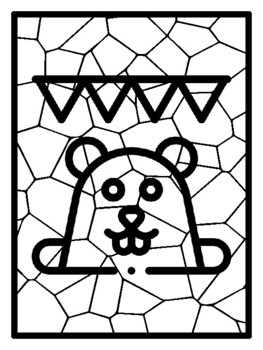 20 Groundhog Day Mosaic Coloring Pages