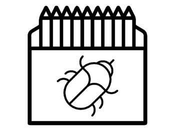 21 Tropical, Coloring Pages, Crayon Box Theme, Early Finisher