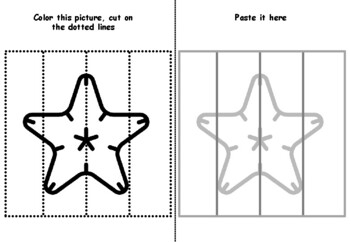 21 Tropical Cutting Skills, Coloring Pages, Motor Skills