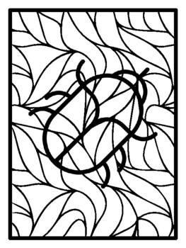 21 Tropical Pop Art Inspired Coloring Pages, Early Finisher
