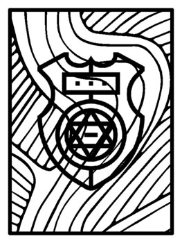 22 Cowboy Pop Art Inspired Coloring Pages, Early Finisher