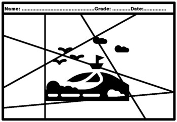 24, Summer Time Silhouette Pop Coloring Pages