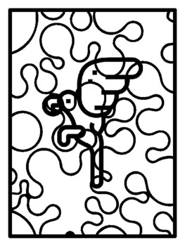 25 Birds End of Year Activities, Pop Art Coloring Pages