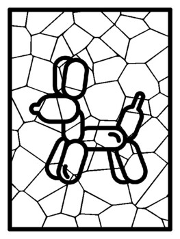 25 Circus Carnival Mosaic Coloring Pages