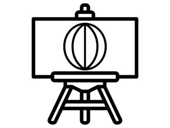 25 Fruits Coloring Pages, Easel Theme, Early Finisher