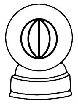 25 Fruits Coloring Pages, Snow Globe Craft