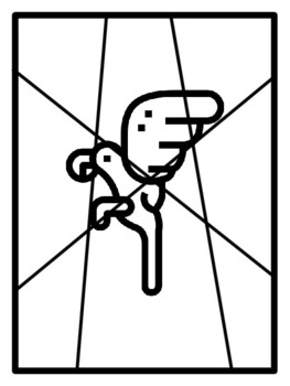 25 Kindergarten Birds Coloring Pages, Pop Art Early Finisher