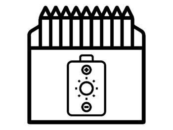 25 Solar Power, Coloring Pages, Crayon Box Theme, Early Finisher