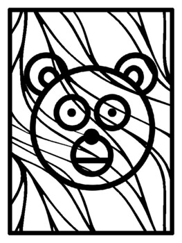 27 Animals Early Finisher Packet, Pop Art Coloring Pages