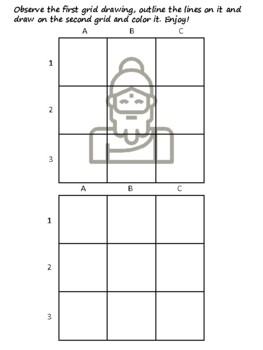 28 Diwali India Easy Grid Drawing Activities, Diwali India Art