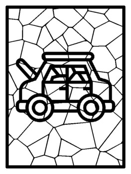 29 Cleanliness Mosaic Coloring Pages
