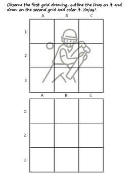 29 England Easy Grid Drawing Activities, England Art Sub Plan, Grid Art